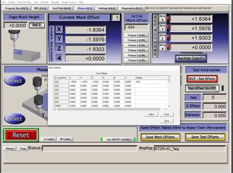 explanation of p2 part offset for cnc machines|cnc offset vs machine reference.